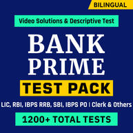 Bank Prime Test Series with 1200+Tests for RBI Asst| Grade-B, LIC, IBPS RRB PO | Clerk, SBI Clerk | PO, IBPS PO | Clerk and others 2023-2024